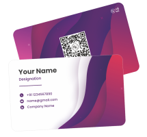 Custom Designed – PVC NFC Business Visiting Card